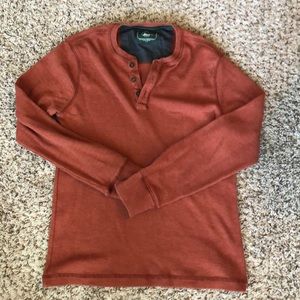 GH Bass & Co Waffle knit shirt size S
